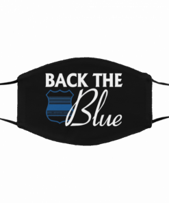 Face Mask Black the blue Made In Usa