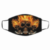 Skull Motor Harley-Davison This How I Save The World Filter Activated Carbon Face Mask