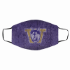 Washington Huskies Filter Activated Carbon Face Mask