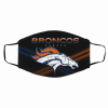 Denver Broncos Filter Activated Carbon Face Mask
