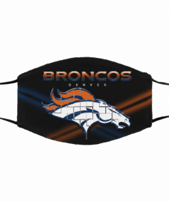 Denver Broncos Filter Activated Carbon Face Mask
