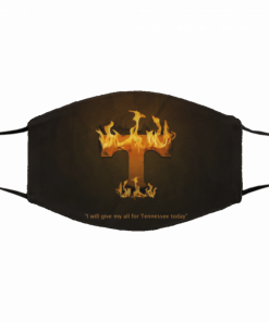 Tennessee Volunteers Filter Activated Carbon Face Mask