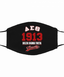 Delta Sigma Theta 1913 Filter Activated Carbon Face Mask