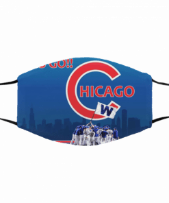 Chicago Cubs Logo Activated Carbon Face Mask