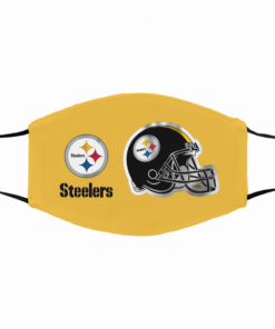 Pittsburgh Steelers Fabric Filter Face Mask