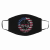 American Flag Jersey Strong Filter Face Mask