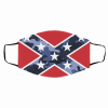 American Flag Inside Me Confederate Flag Filter Face Mask