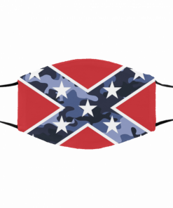 American Flag Inside Me Confederate Flag Filter Face Mask