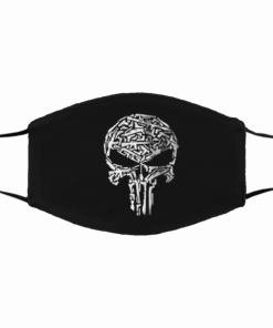 Punisher Skull Guns Filter Face Mask
