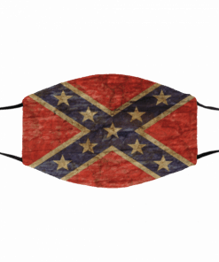 Southern United States Confederate Flag Filter Face Mask