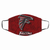 Atlanta Falcons Filter Face Mask Washable