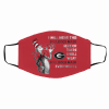 Dr Seuss Green Bay Packers I will wear this bulldogs mask here or there everywhere Filter Face Mask