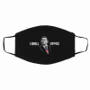 Ronald Reagan I Smell Hippies Fabric Filter Face Mask