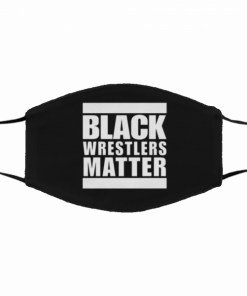 Black Wrestlers Matter Filter Face Mask