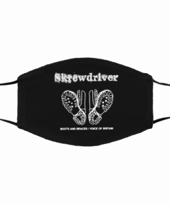 Skrewdriver Boots and Braces Filter Face Mask