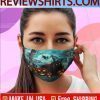 Black Cat Halloween Face Mask Filter