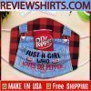 Dr pepper Face Mask, Just a girl who loves Dr Pepper Filter Face Mask