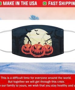 Scary Halloween Face Mask - Creepy Jack O Lantern - Creepy Halloween Face Mask - Scary Pumpkins - Scary Jack O Lantern