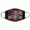 Firefighter Tradition Dedication Thin Red Line Sacrifice Face Mask