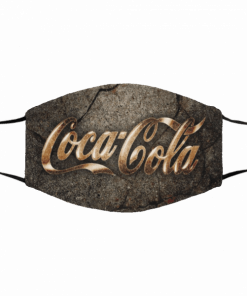 Coca-Cola Dustproof for Adults with Prints Windproof Adjustable Reusable Half Face Mask