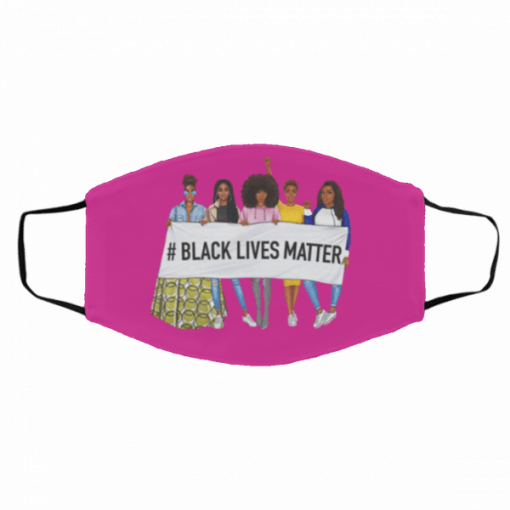 Black Lives Matter Black Girl Magic Melanin Queen Face Mask Filter PM2.5