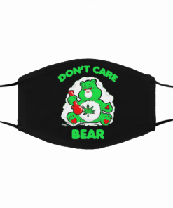 Don’t care bear Smoke weed Face Masks Filter PM2.5