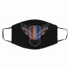 CAMARO Eagles Flag US Face Mask
