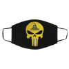 Don't Tread On Me Skull Filter Face Mask