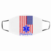 American Flag EMT Paramedic and Medic Filter Face Mask