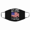 Stomp My Flag I'll Stomp Your Ass Filter Face Mask