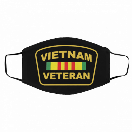 Vietnam Veteran Filter Face Mask