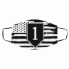 American Flag Us Army 1st Infantry Division Filter Face Mask