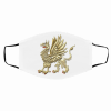 Sacred Golden Griffin Filter Face Mask