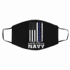 Us Navy Veteran Filter Face Mask