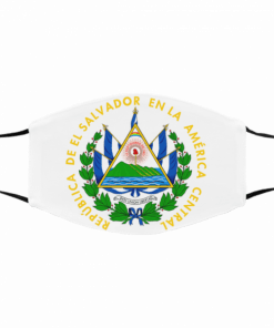 Coat of Arms of El Salvador Filter Face Mask