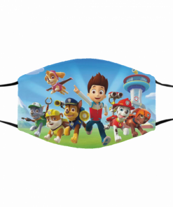 Paw Patrol Kids Face Mask Breathable - Washable and Reusable