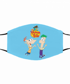 Phineas and Ferb Filter Face Mask