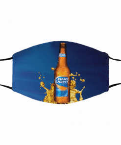 Logo Trademark Bud light best light Face Masks