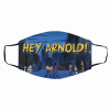 Cloth Face Mask Hey Arnold! Group