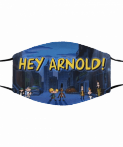 Cloth Face Mask Hey Arnold! Group