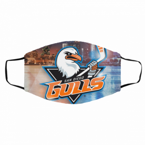 San Diego Gulls Face Masks Breathable – Washable and Reusable