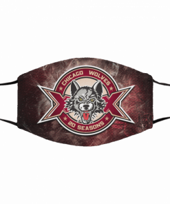 Chicago Wolves Face Mask With Filter
