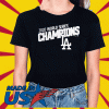 2020 World series Champions los Angeles Dodgers Shirt