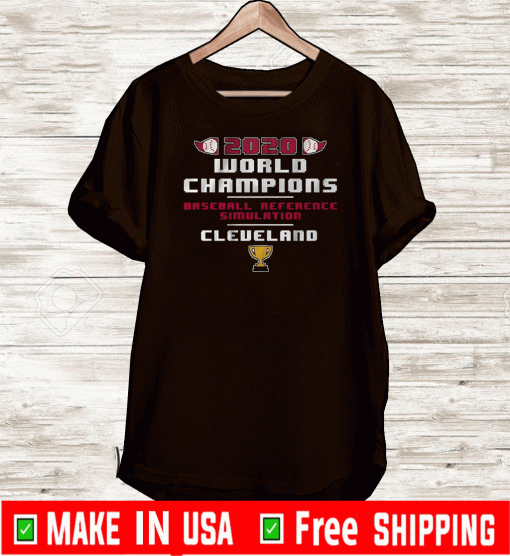 BASEBALL REFERENCE SIMULATED WORLD CHAMPS SHIRT