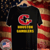 HOUSTON GAMBLERS T-SHIRT