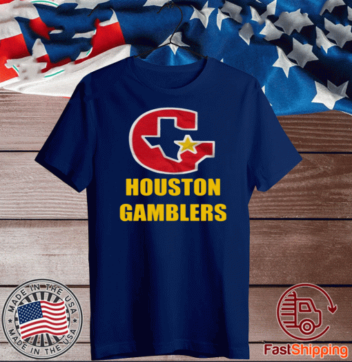 HOUSTON GAMBLERS T-SHIRT