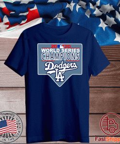 Team LA Dodgers 2020 World Series Champions Shirt