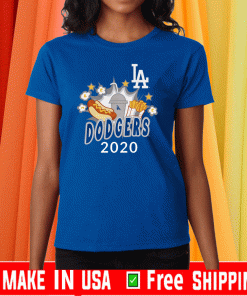 Logo LA Dodgers - Los Angeles Dodgers series champions 2020 T-Shirt