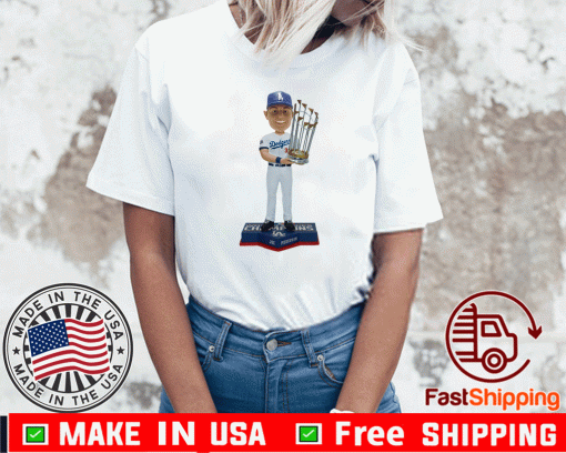 Los Angeles Dodgers 2020 World Series Champions Joc Pederson T-Shirt