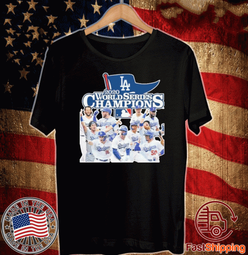 Los Angeles Dodgers 2020 World Series Champions Shirt